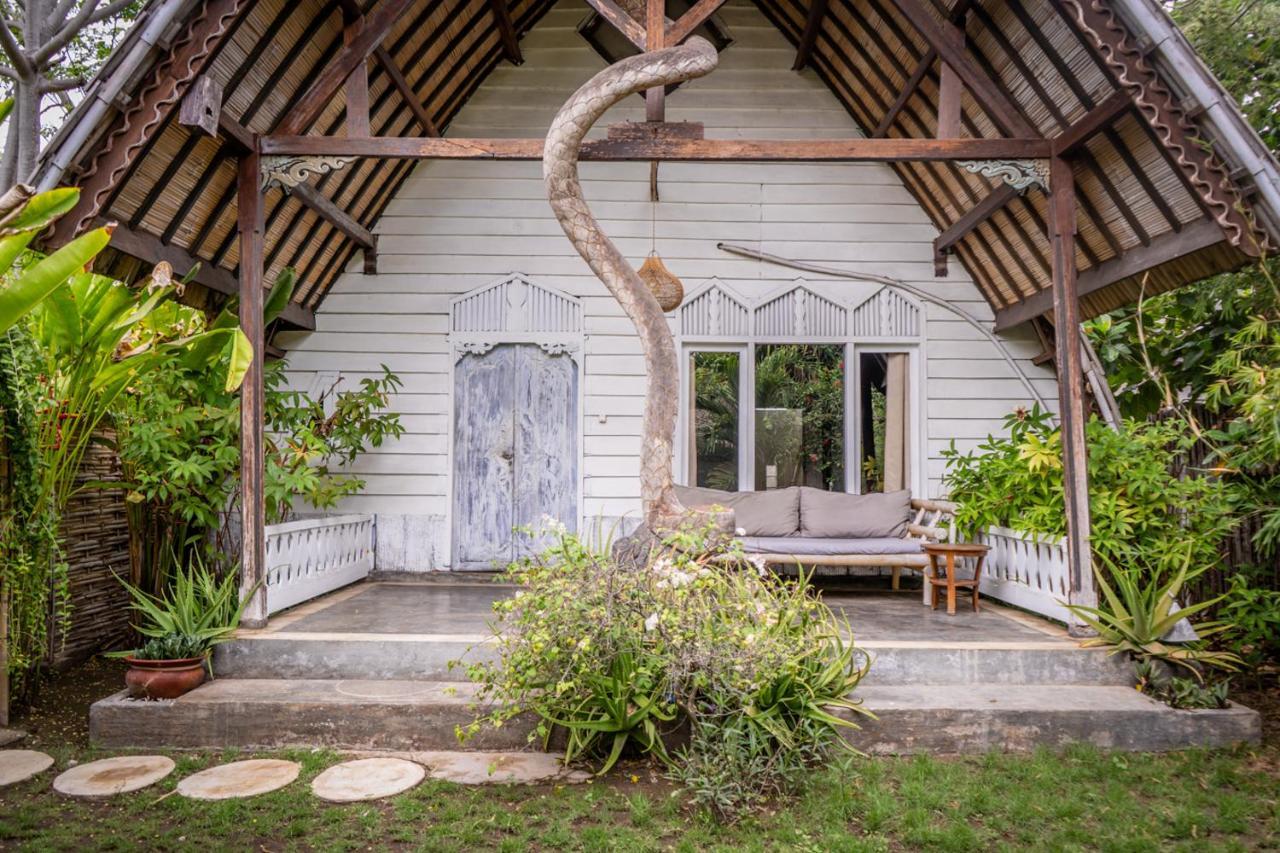 Musa Villas&Bungalows Gili Air Bagian luar foto