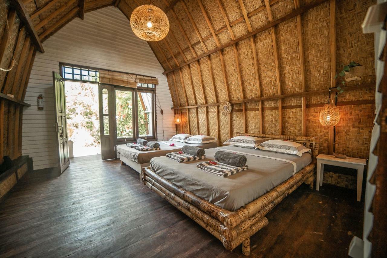 Musa Villas&Bungalows Gili Air Bagian luar foto